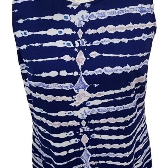 Saint Tropez West dress Mini sheath lined sleeveless vacation womens 6 - Picture 5 of 6